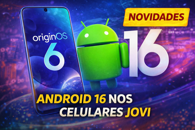 OriginOS 6 leva o Android 16 aos celulares da JOVI e amplia recursos de IA