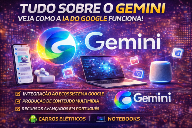 Tudo sobre o Gemini: como a inteligência artificial do Google funciona e quais são seus principais recursos