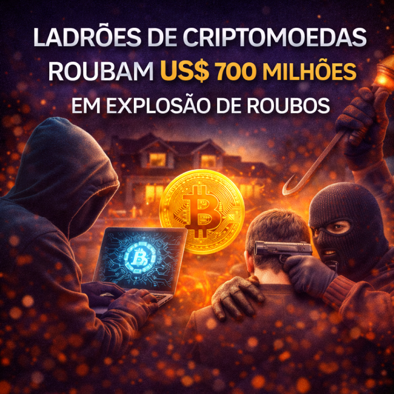 Explosão de roubos de criptomoedas ultrapassa US$ 700 milhões e preocupa autoridades globais