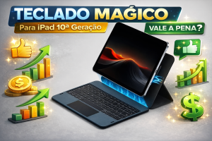 Review Completo: Teclado Mágico para iPad 10ª Geração (A1928 PRO) — Vale o Investimento?