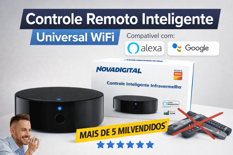 📡 Review Completa do Controle Remoto Inteligente Universal Wi-Fi Novadigital: Automação Simples e Custo-Benefício Real