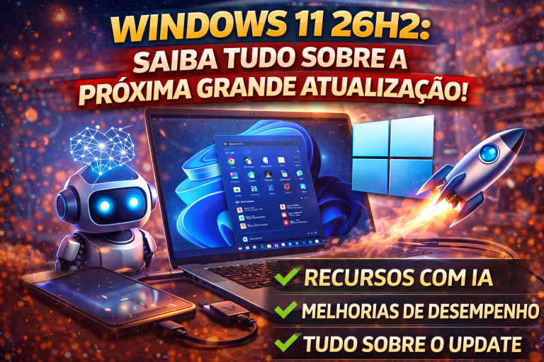 Windows 11 26H2: A Atualização que Vai Turbinar o Sistema com IA, Desempenho e Novos Recursos em 2026
