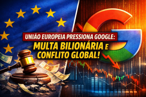 GUERRA DIGITAL NA EUROPA: EMPRESAS PRESSIONAM UNIÃO EUROPEIA A MULTAR GOOGLE E REDEFINIR O FUTURO DA CONCORRÊNCIA ONLINE