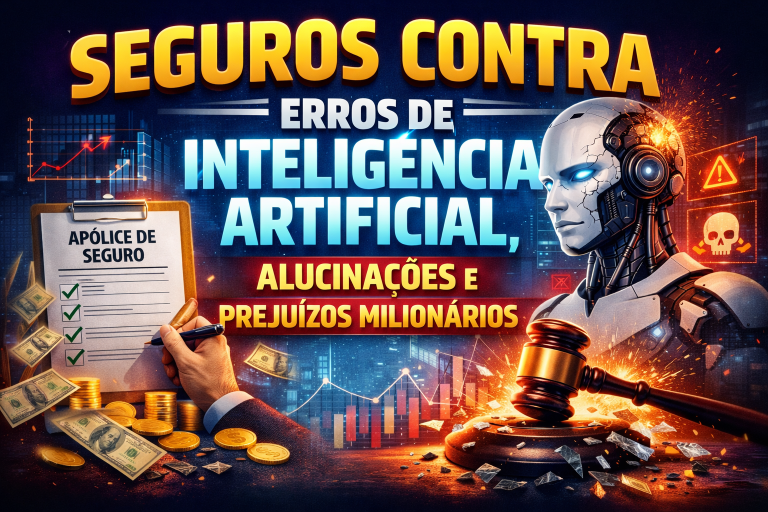 SEGUROS PARA INTELIGÊNCIA ARTIFICIAL: COMO EMPRESAS ESTÃO SE PROTEGENDO CONTRA ERROS, ALUCINAÇÕES E PREJUÍZOS MILIONÁRIOS