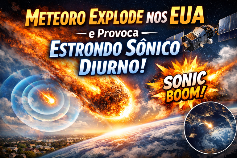 ESPETÁCULO NOS CÉUS: METEORO EXPLODE SOBRE OS EUA E REVELA OS SEGREDOS DO ESTRONDO SÔNICO