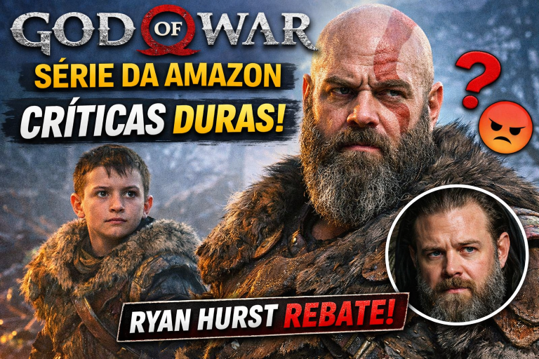 GOD OF WAR DA AMAZON ENFRENTA CRÍTICAS: RYAN HURST REBATE FÃS E POLÊMICA AGITA A SÉRIE LIVE-ACTION