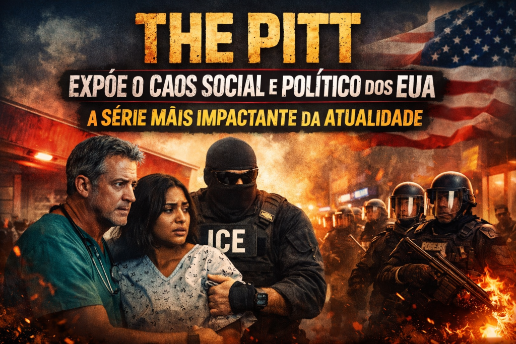 THE PITT EXPÕE O CAOS SOCIAL E POLÍTICO DOS EUA E SE CONSOLIDA COMO A SÉRIE MAIS IMPACTANTE DA ATUALIDADE