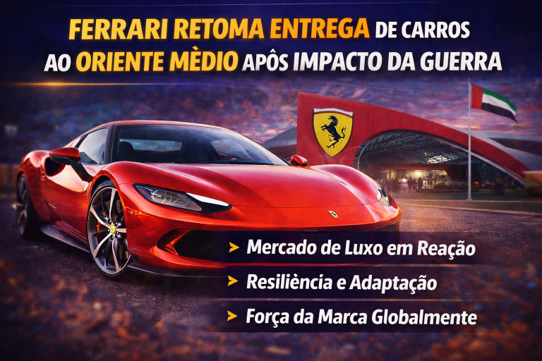 Ferrari Retoma Operações no Oriente Médio Após Impacto da Guerra e Reafirma Força no Mercado de Luxo Global