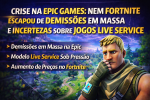 Crise na Epic Games: Nem o Sucesso de Fortnite Evitou Demissões em Massa e Incertezas no Futuro dos Jogos Live Service