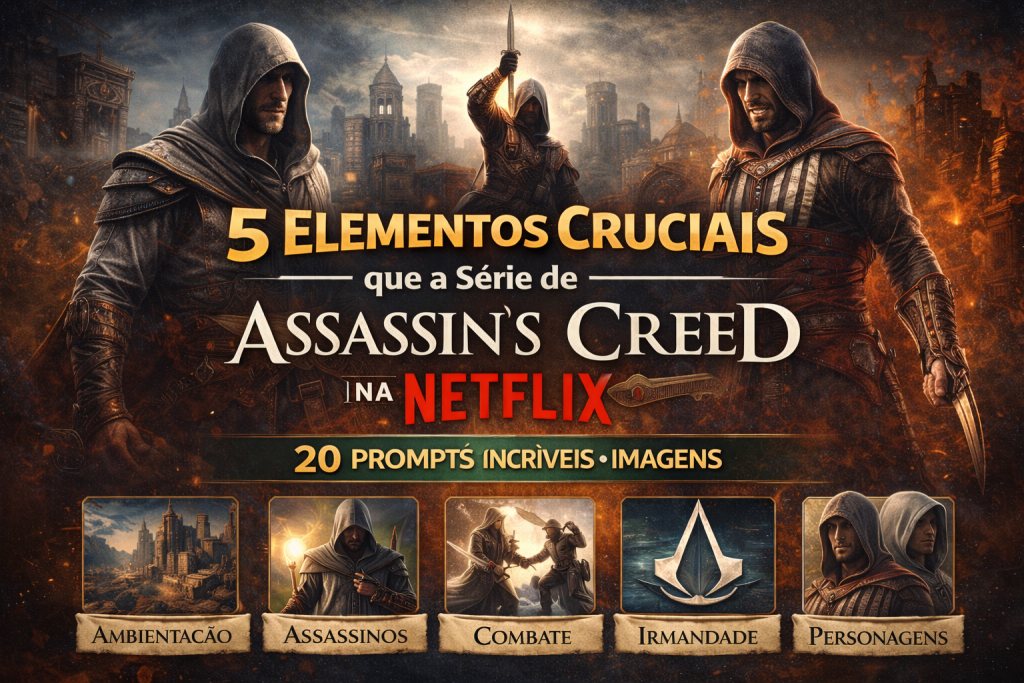5 Elementos Cruciais que a Série de Assassin’s Creed na Netflix Precisa Acertar