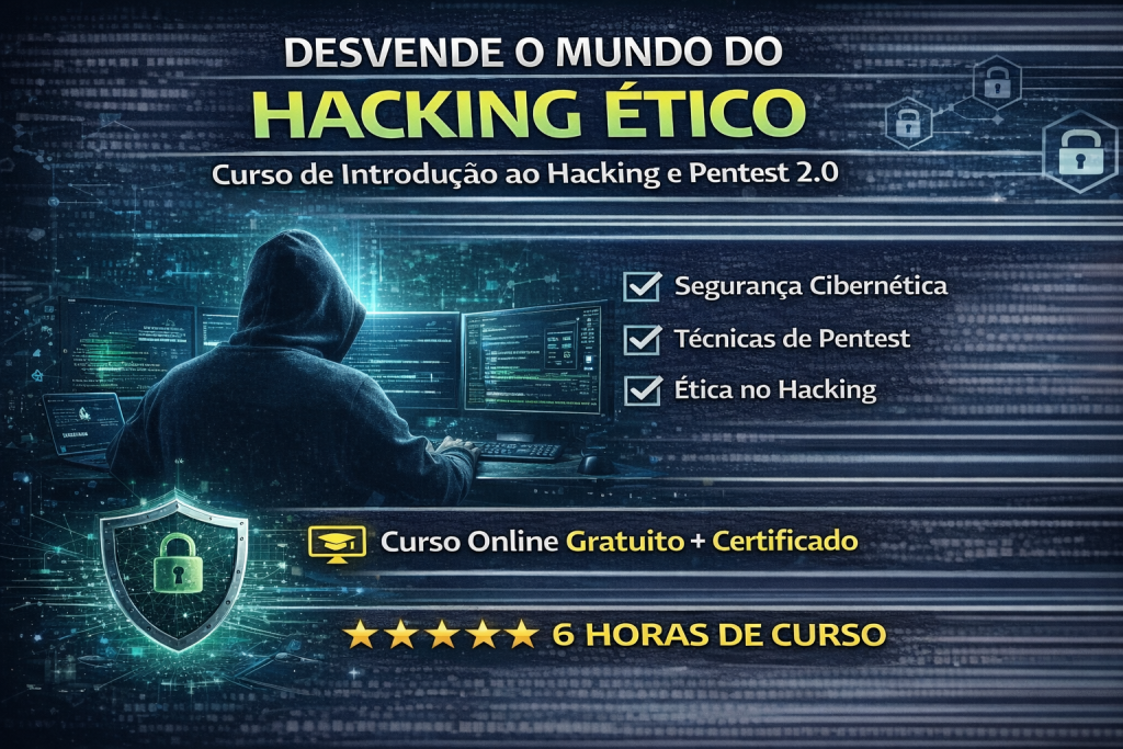 Desvende o Mundo do Hacking Ético com o Curso de Introdução ao Hacking e Pentest 2.0