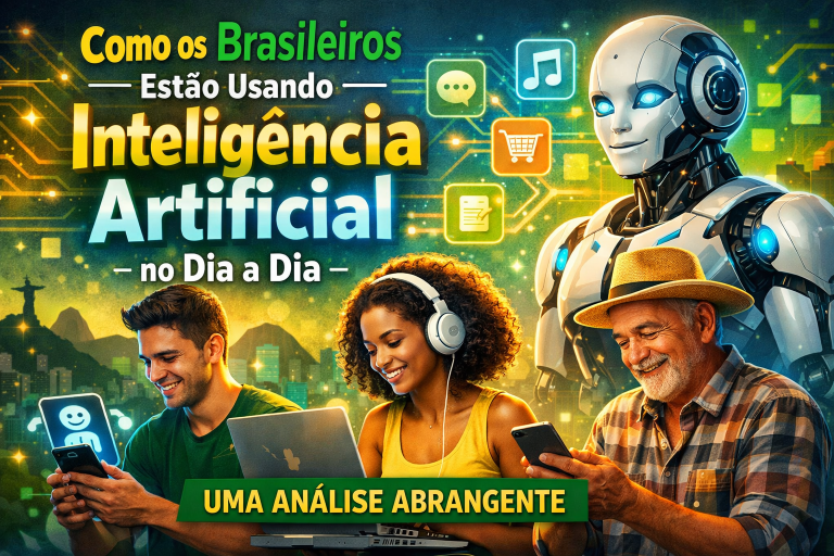 Como os Brasileiros Estão Usando Inteligência Artificial no Dia a Dia: Uma Análise Abrangente