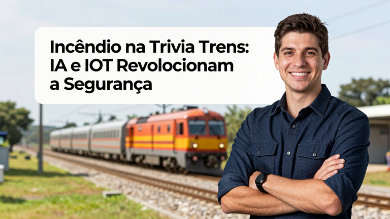 Incêndio na Trivia Trens: IA e IoT Revolucionam a Segurança Ferroviária em São Paulo