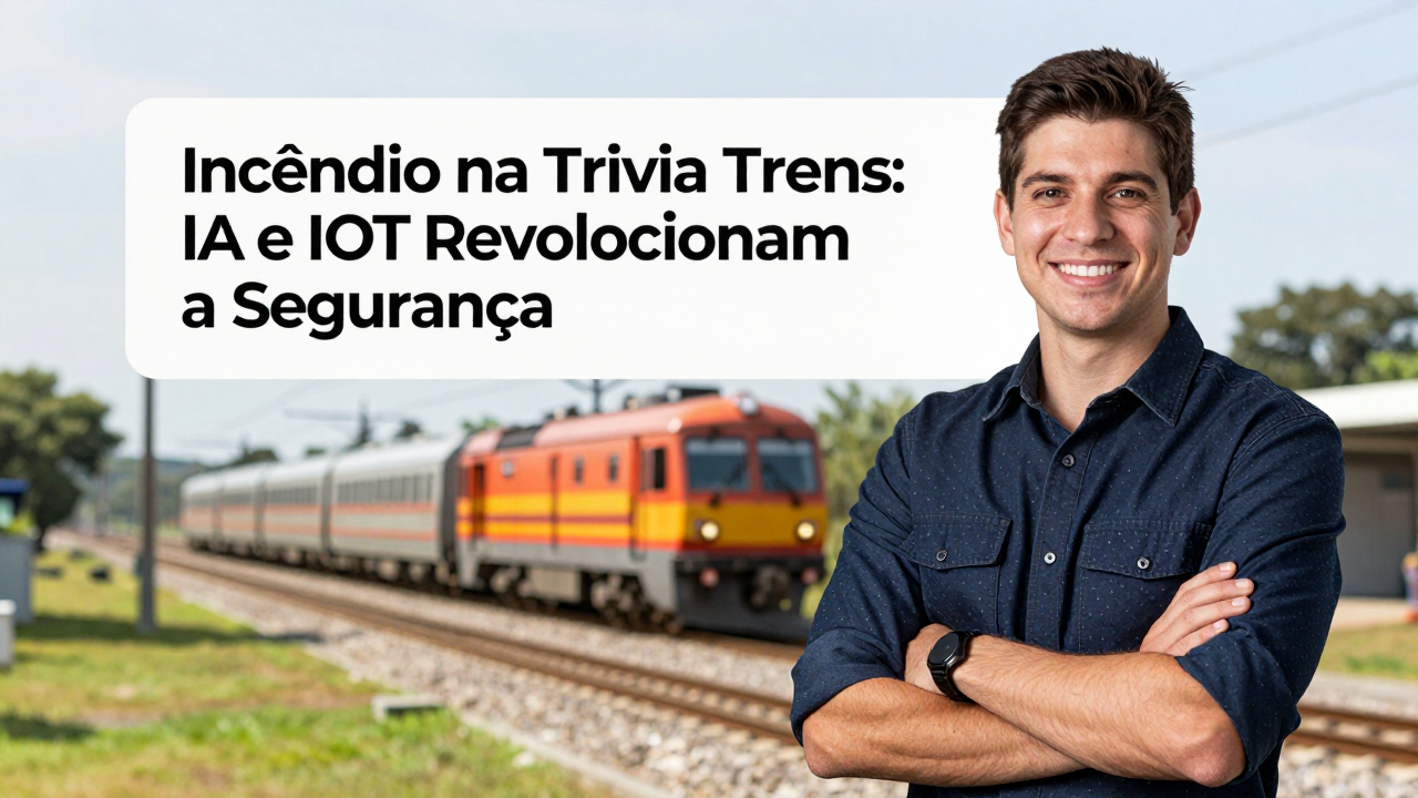 Incêndio na Trivia Trens: IA e IoT Revolucionam a Segurança Ferroviária em São Paulo
