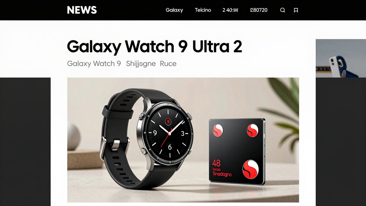 Galaxy Watch 9 e Ultra 2: mesmo visual, mas com Snapdragon e bateria maior | Hands-on