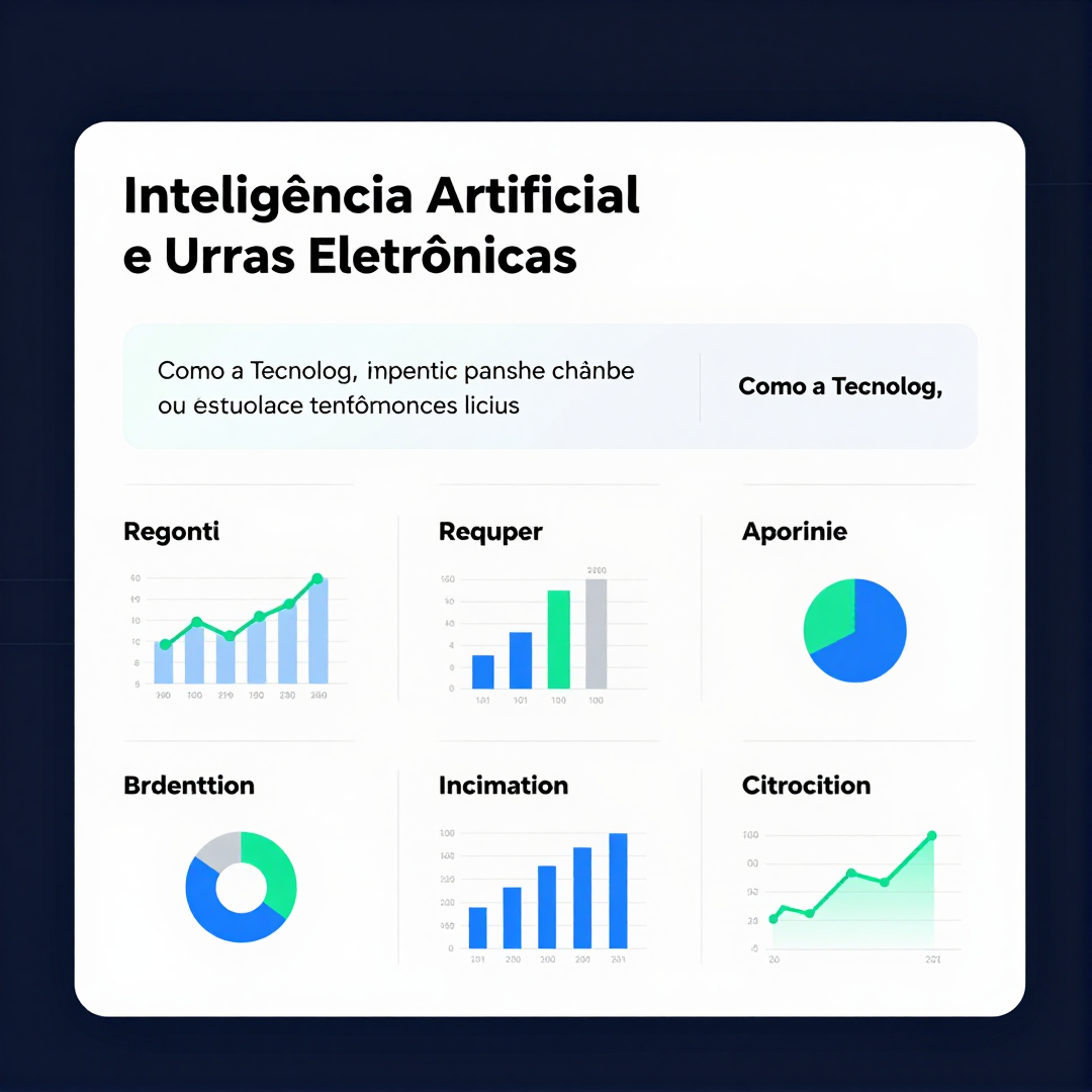 Infográfico - Inteligência Artificial e Urnas Eletrônicas: Como a Tecnologia Combate Desinformação nas Eleições