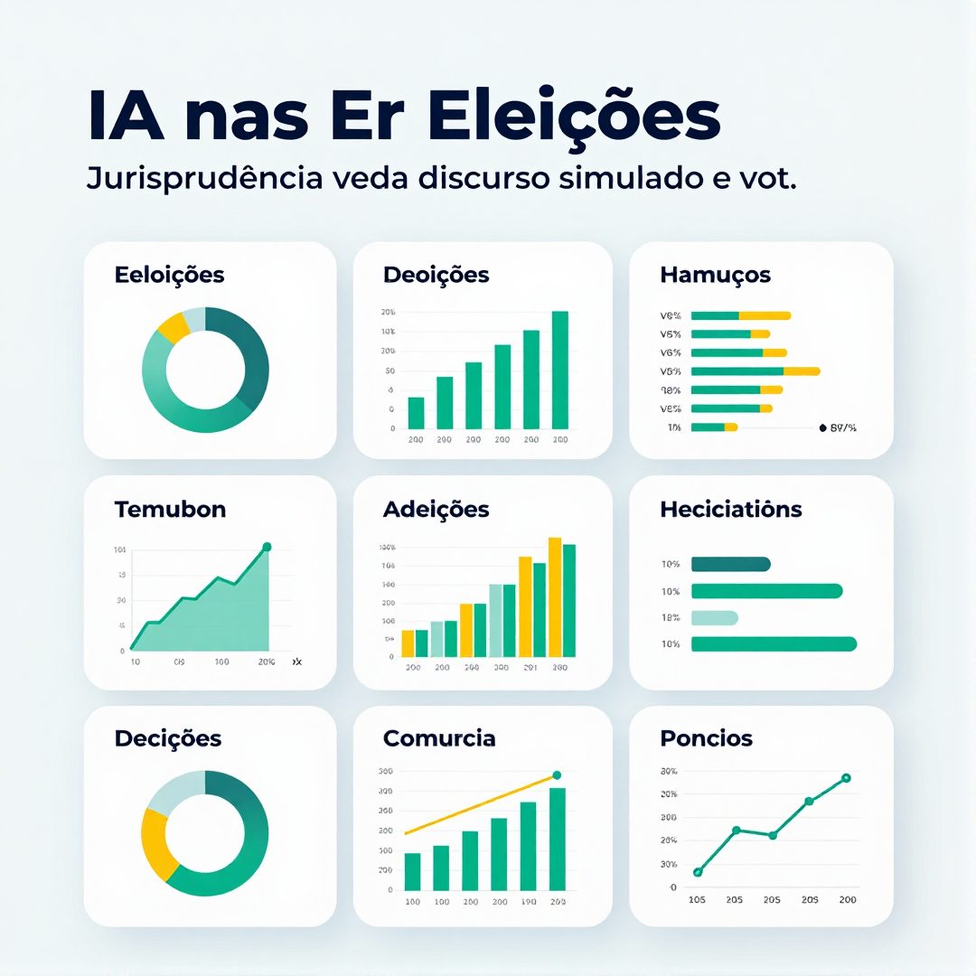 Infográfico - IA nas Eleições: Jurisprudência veda discurso simulado e voto digital no Brasil