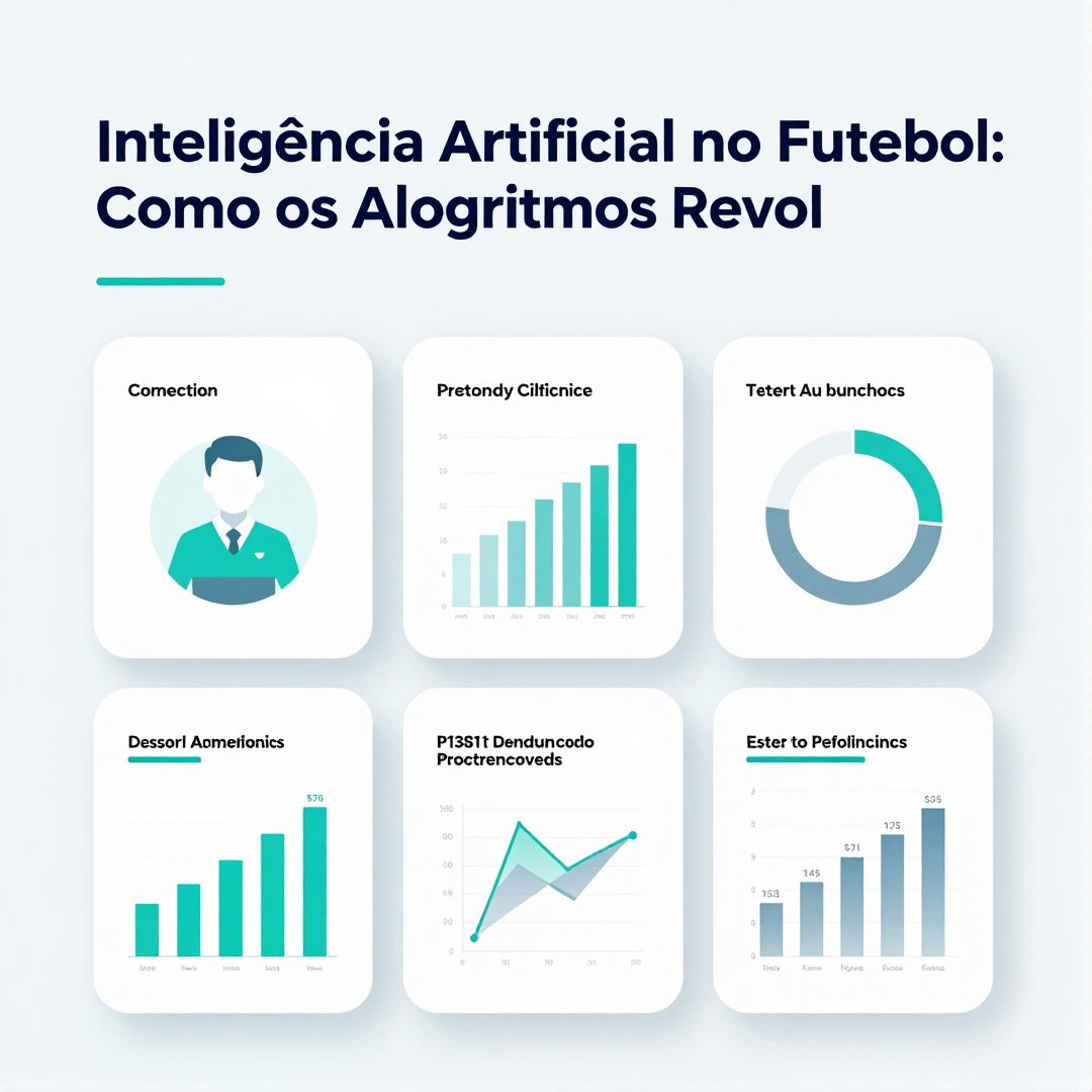 Infográfico - Inteligência Artificial no Futebol: Como os Algoritmos Revolucionam a Análise de Vasco, Santos e Internacional