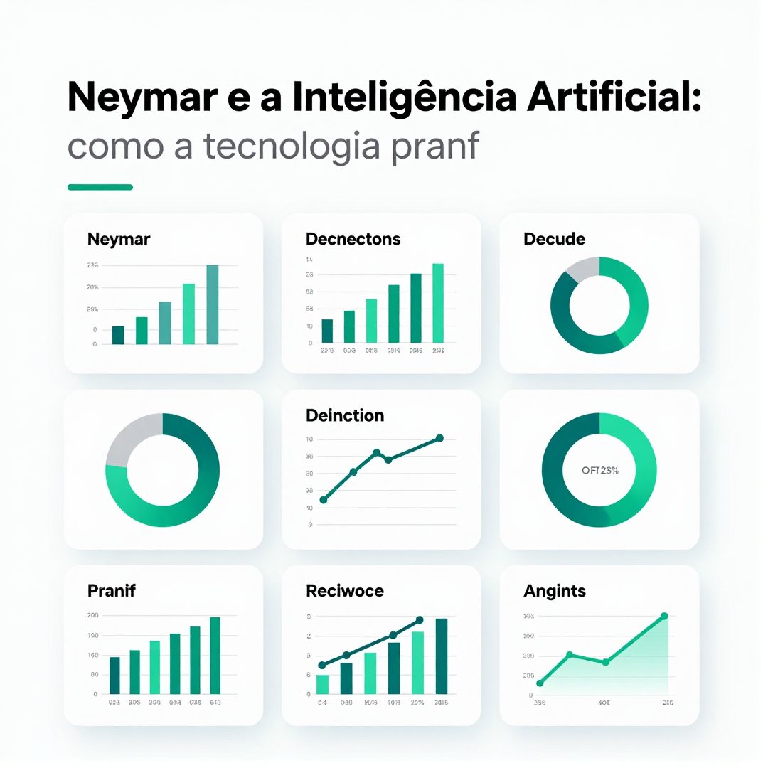 Infográfico - Neymar e a Inteligência Artificial: como a tecnologia transforma o futebol moderno
