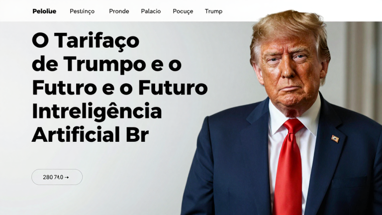 O Tarifaço de Trump e o Futuro da Inteligência Artificial Brasileira: Como a Nova Taxa de 12,5% Altera o Cenário Tecnológico Nacional