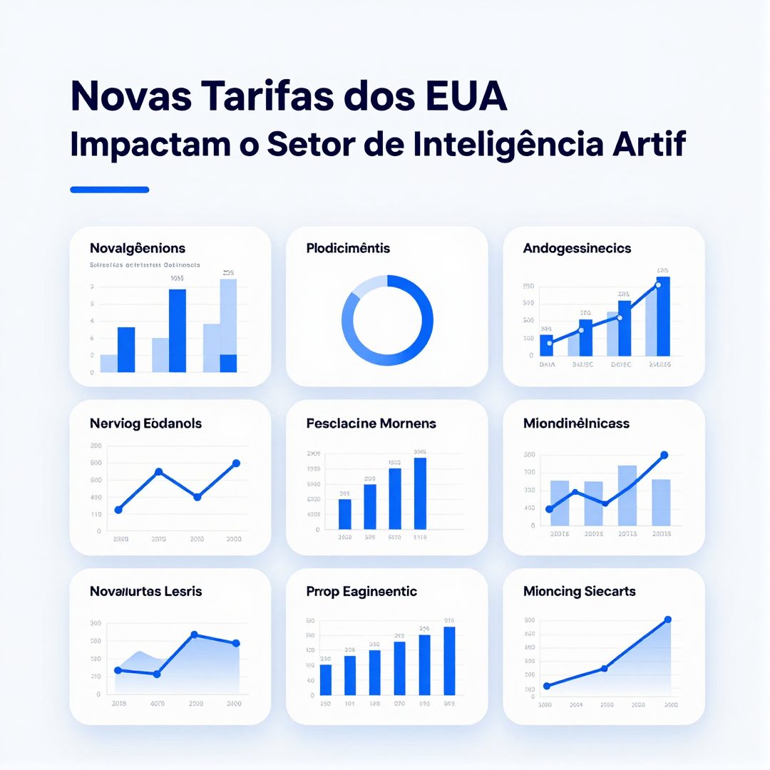 Infográfico - Novas Tarifas dos EUA Impactam o Setor de Inteligência Artificial no Brasil