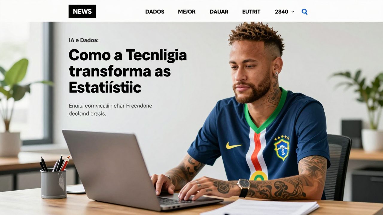 Neymar, IA e Dados: Como a Tecnologia Transforma as Estatísticas do Santos no Brasileirão 2026