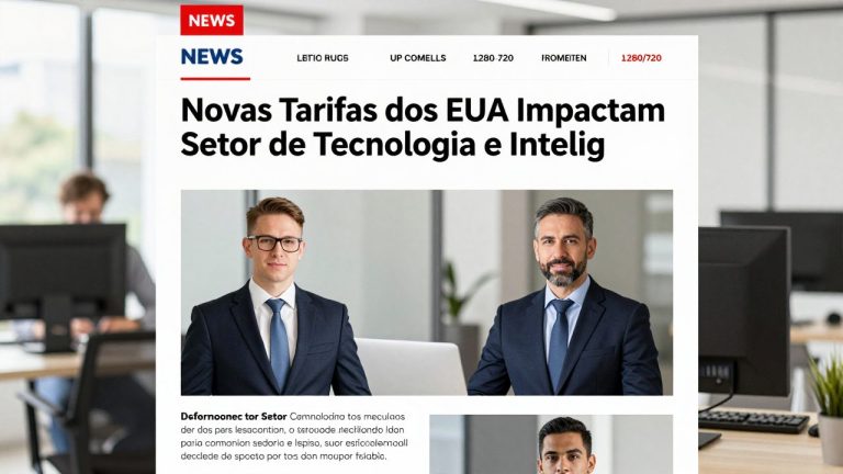 Novas Tarifas dos EUA Impactam Setor de Tecnologia e Inteligência Artificial do Brasil