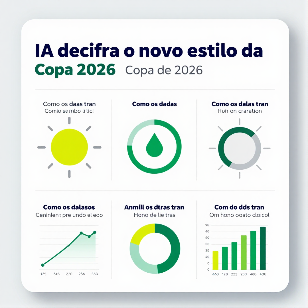 Infográfico - IA decifra o novo estilo da Copa de 2026: como os dados transformam o marketing esportivo