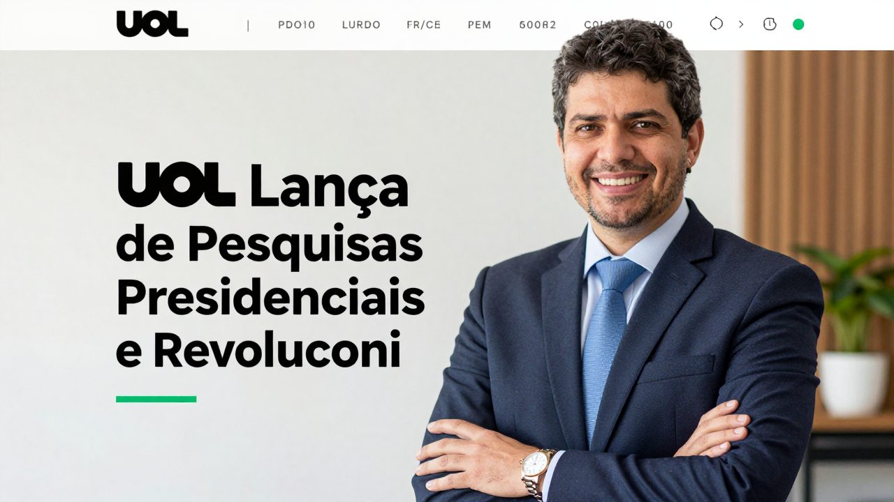UOL Lança Agregador de Pesquisas Presidenciais e Revolucioniza o Uso da Inteligência Artificial no Cenário Político Brasileiro