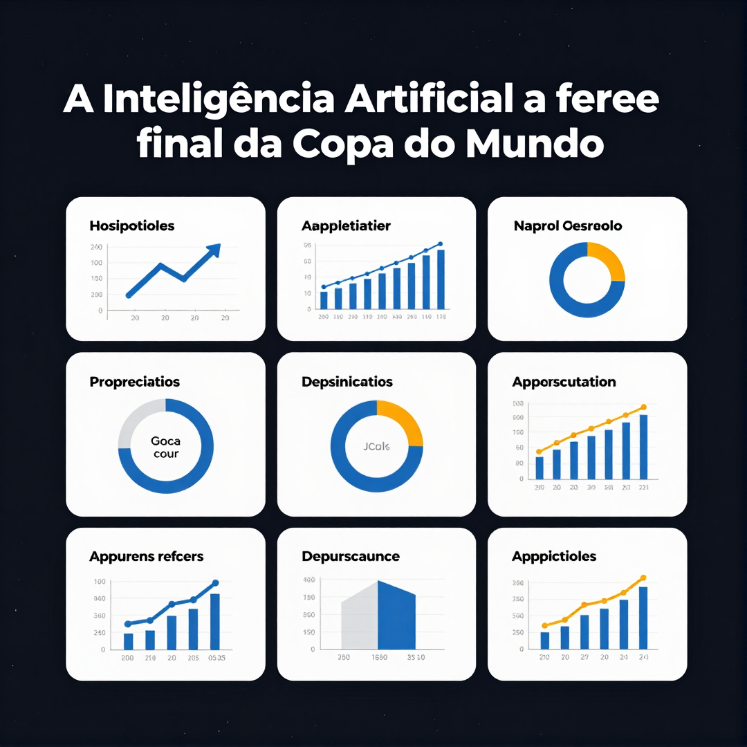 Infográfico - A inteligência artificial redefine a final da Copa do Mundo de 2026 entre Argentina e Espanha