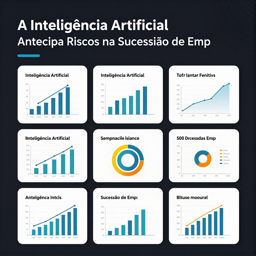 Infográfico - A Inteligência Artificial Antecipa Riscos na Sucessão de Empresas Familiares Brasileiras