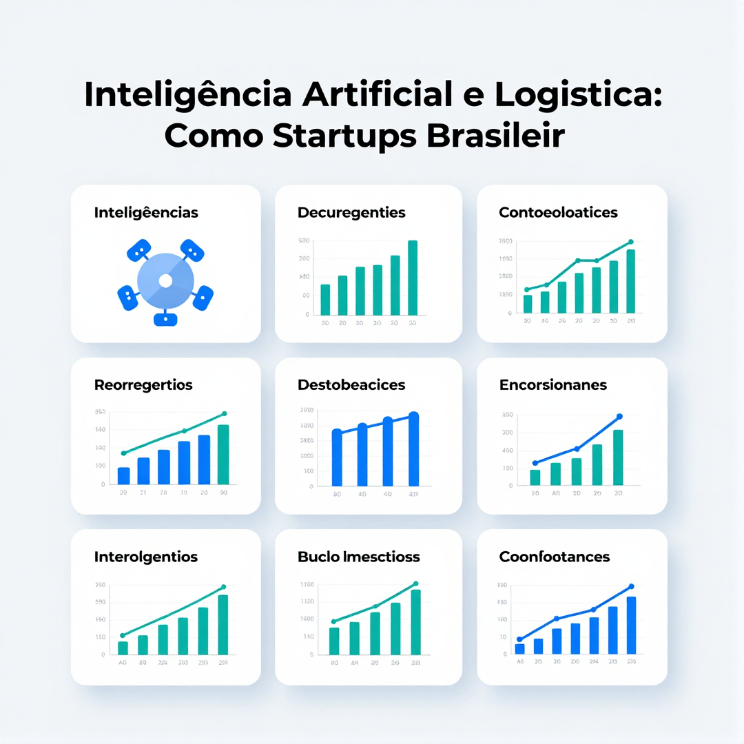 Infográfico - Inteligência Artificial e Logística: Como Startups Brasileiras Contornam o Novo Tarifaço dos EUA