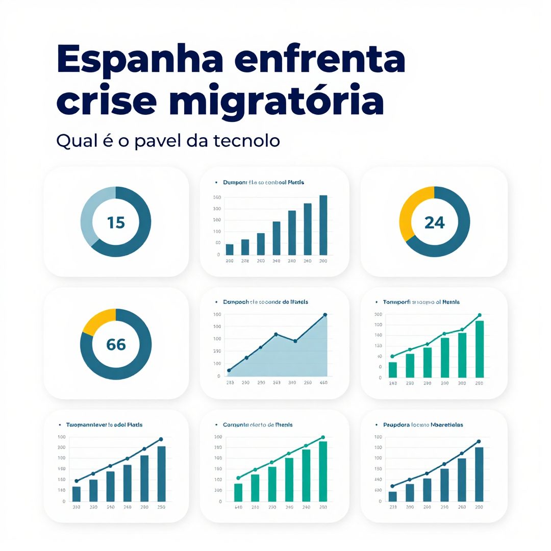 Infográfico - Espanha enfrenta crise migratória: qual é o papel da tecnologia nesse cenário?
