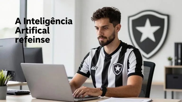 A Inteligência Artificial redefine a dinâmica entre Botafogo e Vitória no futebol moderno
