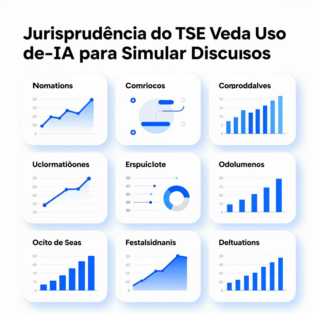 Infográfico - Jurisprudência do TSE Veda Uso de IA para Simular Discursos e Pedidos de Voto nas Campanhas
