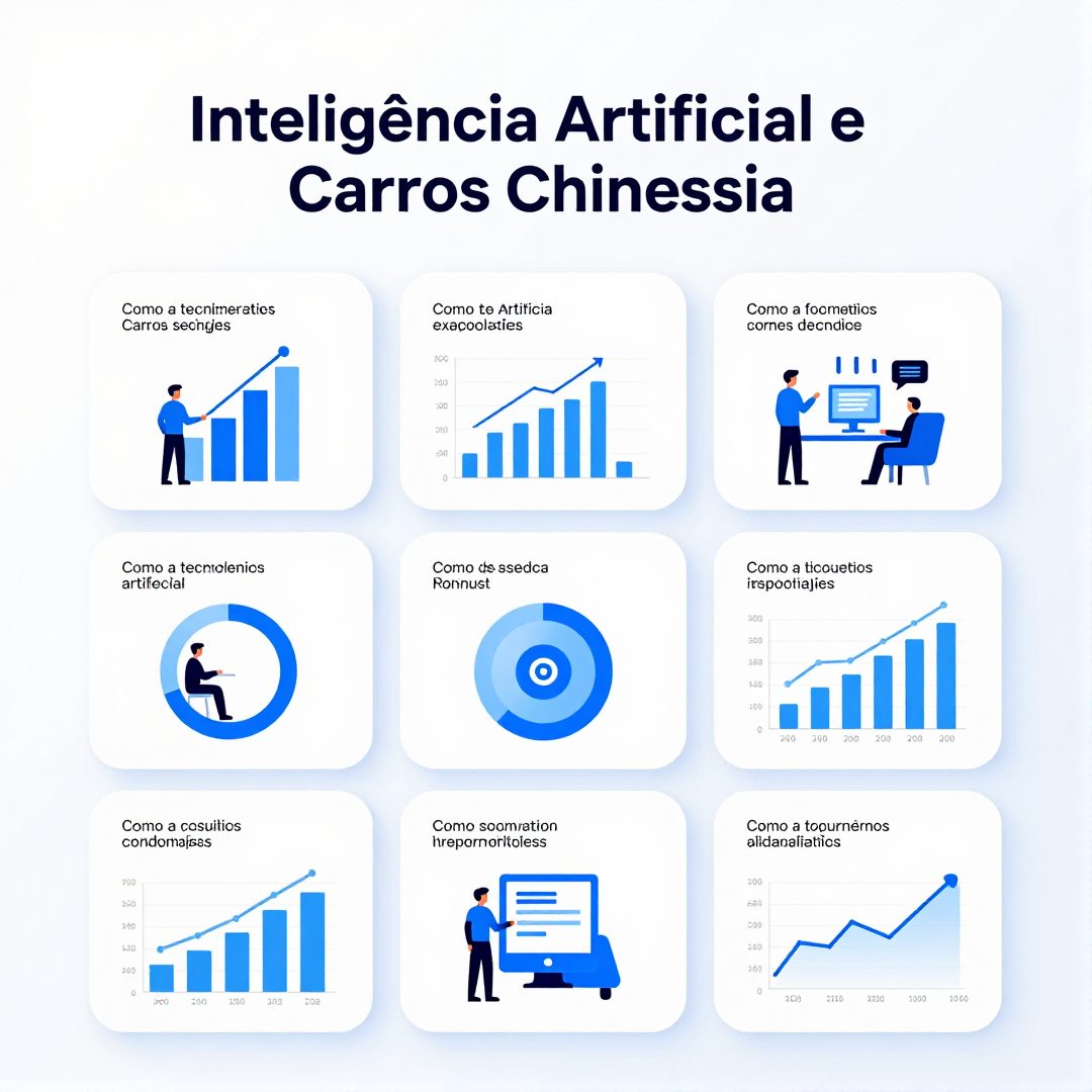 Infográfico - Inteligência Artificial e Carros Chineses: Como a Tecnologia Domina o Mercado Brasileiro