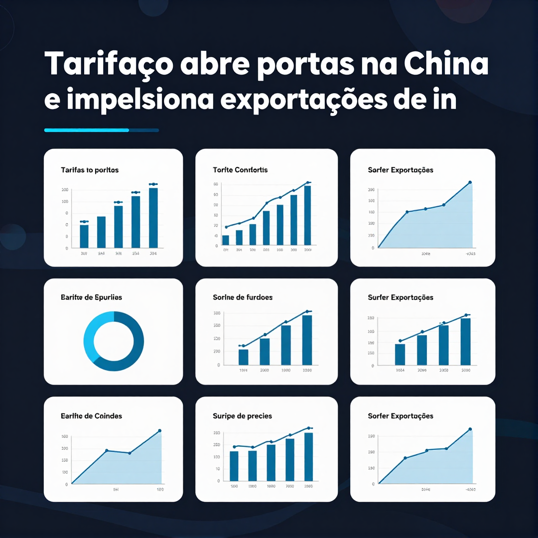 Infográfico - Tarifaço abre portas na China e impulsiona exportações de inteligência artificial brasileiras