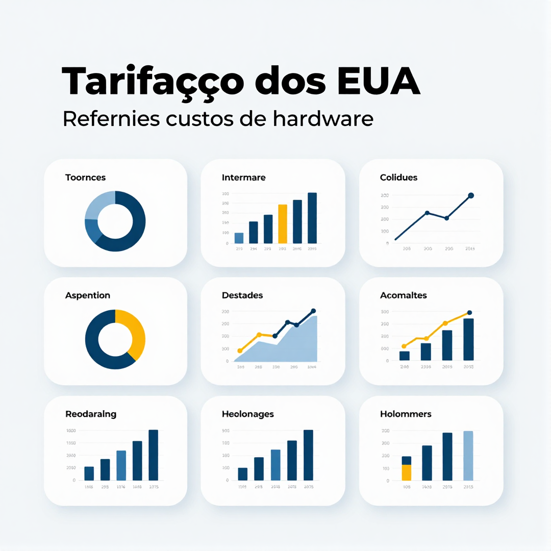 Infográfico - Tarifaço dos EUA redefine custos de hardware e impulsiona inovação em inteligência artificial no Brasil
