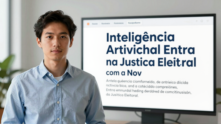 Inteligência Artificial Entra na Justiça Eleitoral com o Novo “Selo Maria Vai com as Urnas”