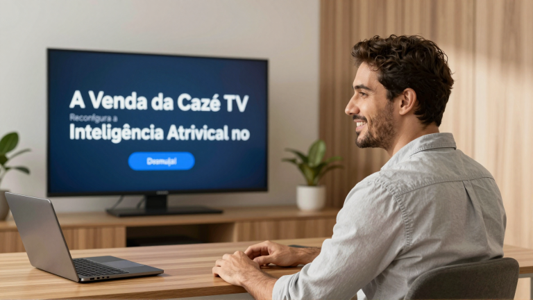 A Venda da Cazé TV Reconfigura a Inteligência Artificial no Ecossistema Digital Brasileiro