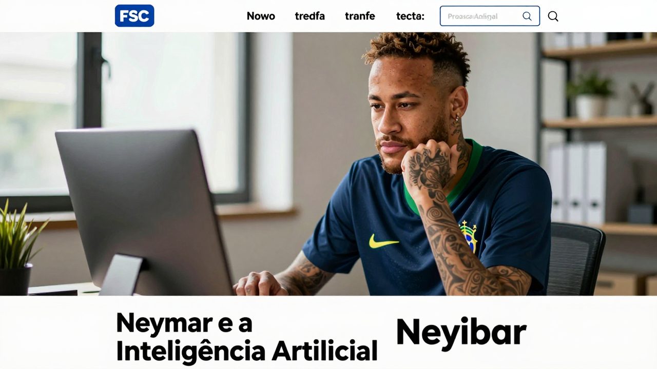 Neymar e a Inteligência Artificial: como a tecnologia transforma o futebol moderno