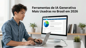 Ferramentas de IA Generativa Mais Usadas no Brasil em 2026: Guia Completo para Profissionais e Entusiastas