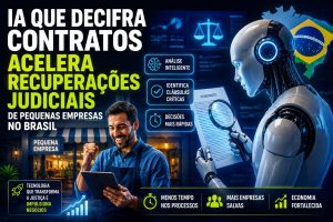 IA que decifra contratos acelera recuperações judiciais de pequenas empresas no Brasil