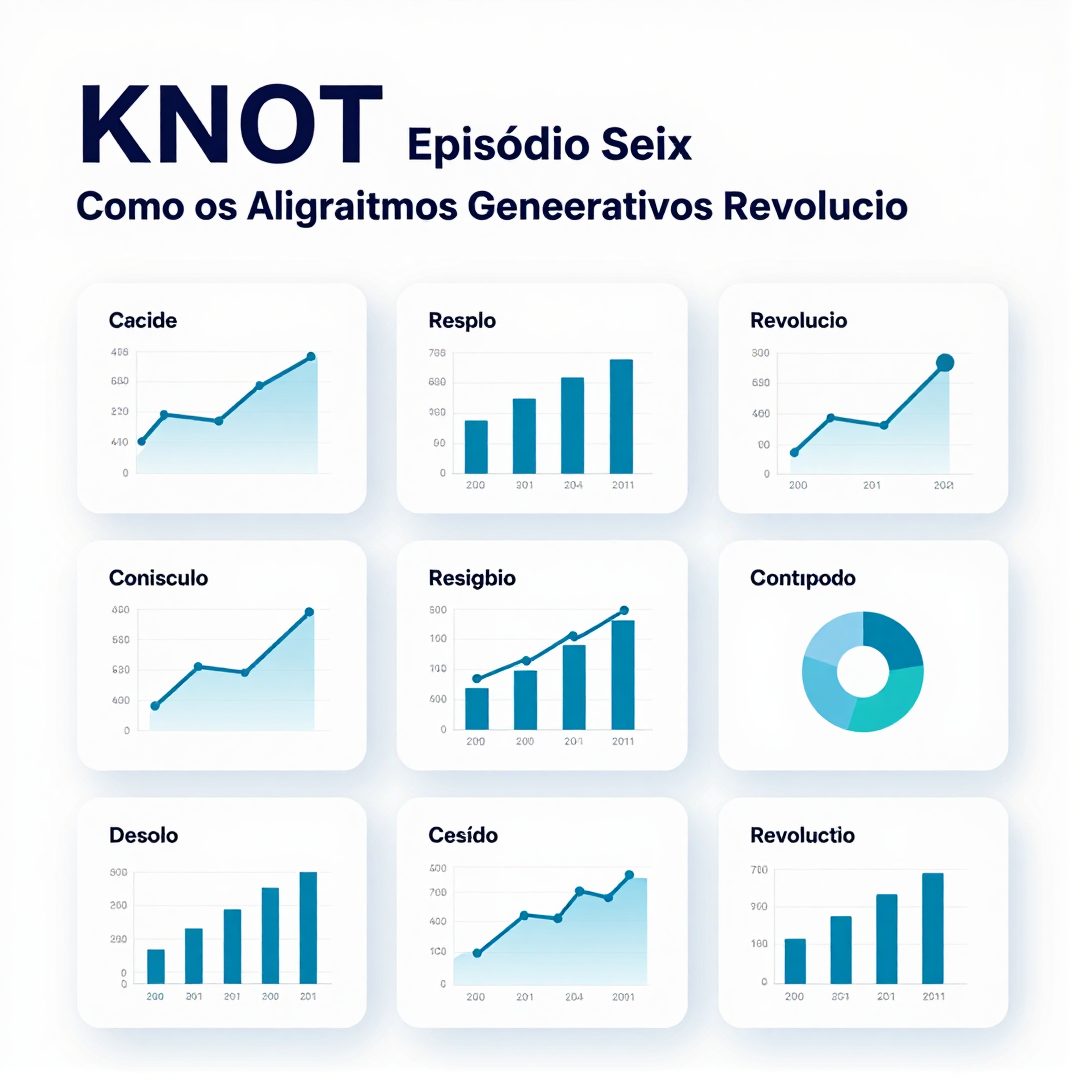 Infográfico - KNOT Episódio Seis: Como os Algoritmos Generativos Revolucionam a Produção Audiovisual Independente