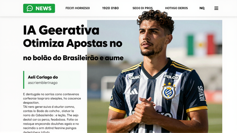 IA generativa otimiza apostas no bolão do Brasileirão e aumenta lucros dos participantes