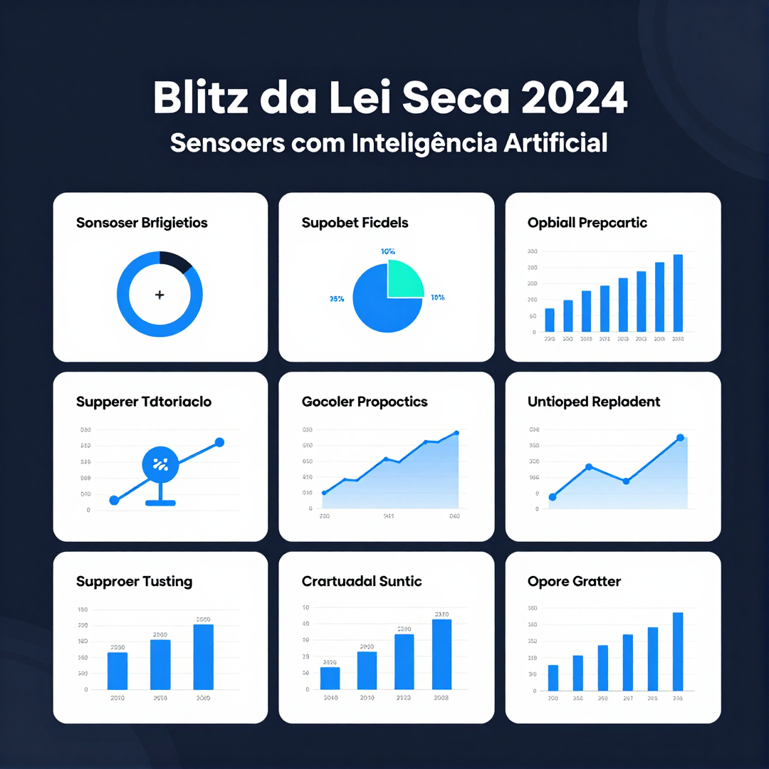 Infográfico - Blitz da Lei Seca 2024: Sensores com Inteligência Artificial Detectam Álcool, Drogas e Até Bombom de Licor em Tempo Real