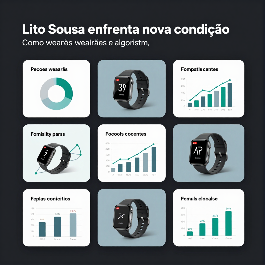 Infográfico - Lito Sousa enfrenta nova condição: como wearáveis e algoritmos monitoram sinais vitais em atletas