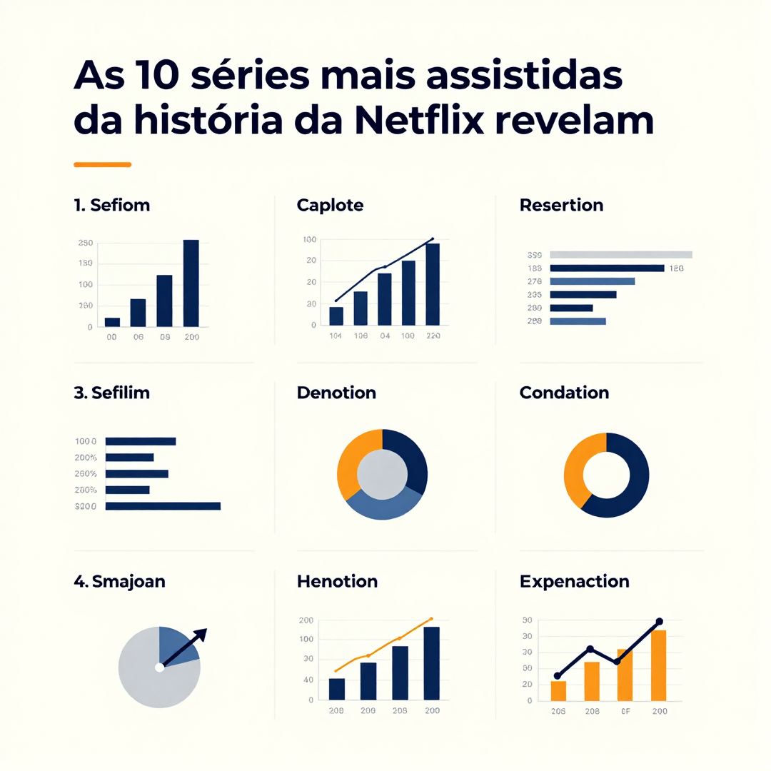 Infográfico - As 10 séries mais assistidas da história da Netflix revelam poder dos algoritmos de recomendação