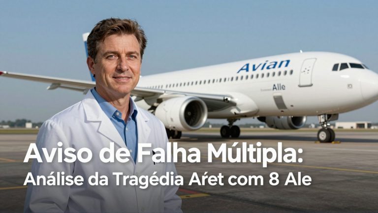 Aviso de Falha Múltipla: Análise da Tragédia Aérea com 8 Alertas antes do Crash