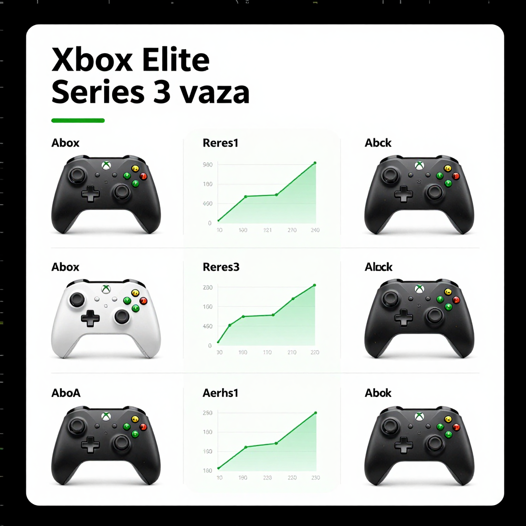 Infográfico - Xbox Elite Controller Series 3 vaza com tela integrada e avanços em IA contextual
